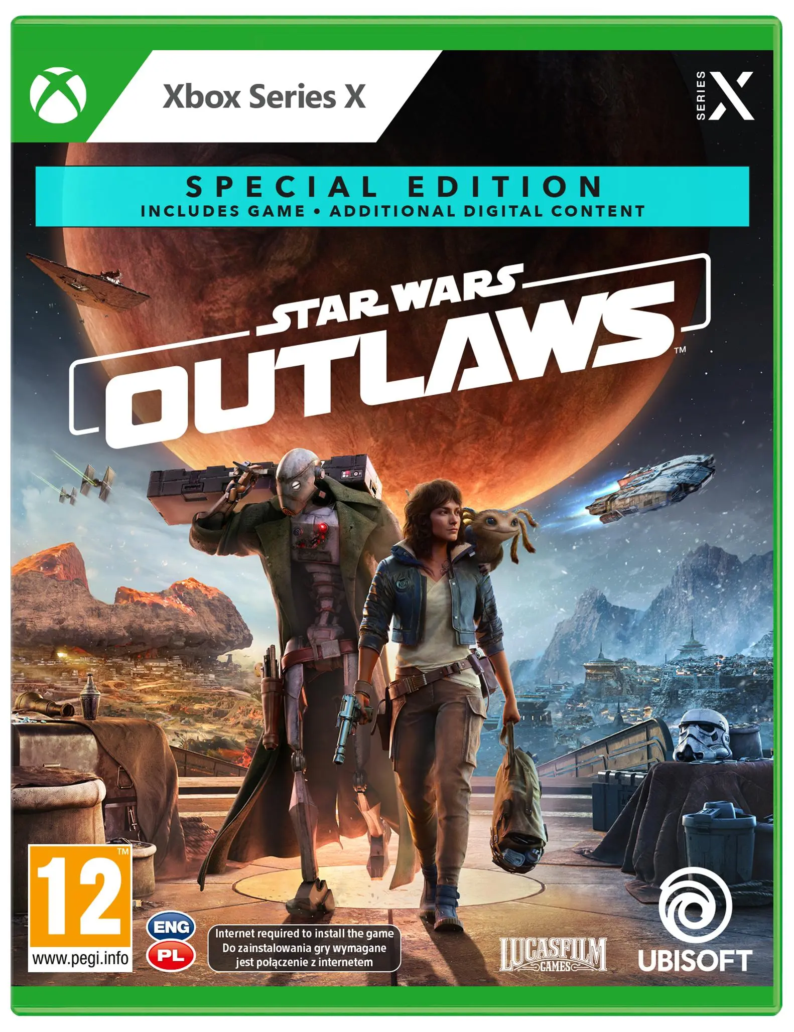 Star Wars Outlaws Edycja Specjalna Gra na Xbox Series X
