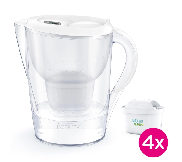 Brita Marella XL 3,5l 4 wkłady Biały