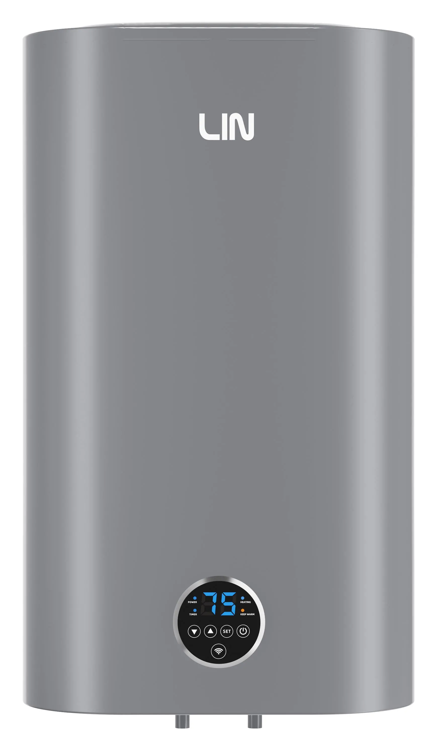 Bojler elektryczny Lin LIFVD1 80L 2kW 7 barów 15dB Szary