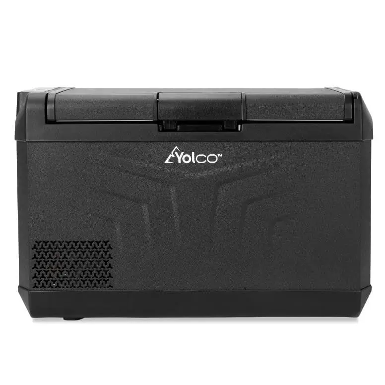 Lodówka Yolco GCX37 37l Gniazdo akumulatora Funkcja antyskroplinowa Aplikacja Bluetooth Czarny