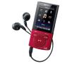 Odtwarzacz Sony NWZ-E443 (czerwony)