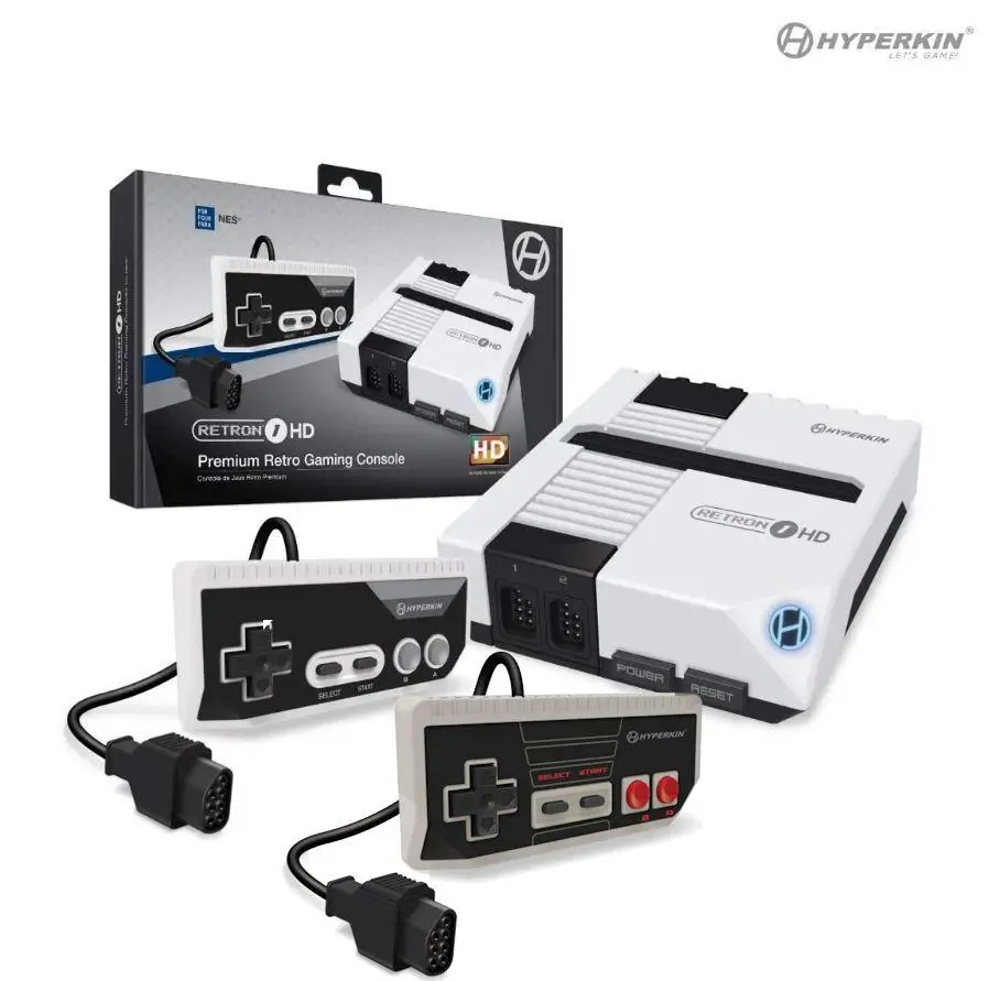 Konsola Hyperkin RetroN 1 HD White + pad Cadet Premium Controller Nintendo 8-Bit / NES