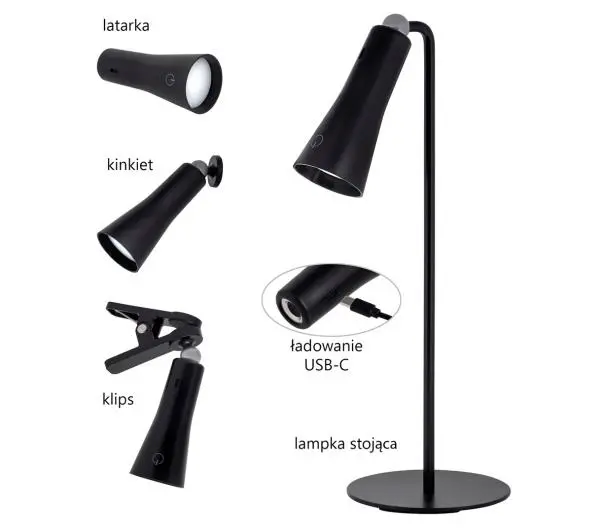 ActiveJet AJE-IDA 4IN1 Czarny