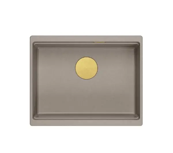Quadron LOGAN 100 HQJ6045U4_PVDG1_U Granitowy Soft taupe/Złoty - TRZECI -55%, ALBO 5-TY ZA 1ZŁ - Kup na Raty - RRSO 0%
