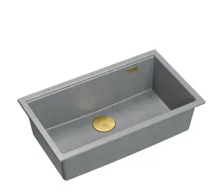 Quadron LOGAN 110 HQD7644U5_PVDG1_I Granitowy Silver stone/Złoty - TRZECI -55%, ALBO 5-TY ZA 1ZŁ - Kup na Raty - RRSO 0%