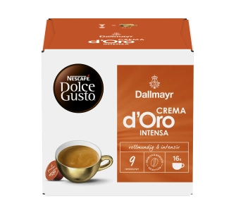 Kapsułki Nescafe Dolce Gusto Dallmayr Crema d'Oro Intensa 16szt.