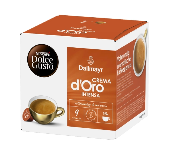 Nescafe Dolce Gusto Dallmayr Crema d'Oro Intensa 16szt.