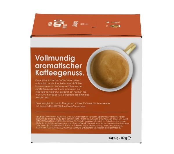 Nescafe Dolce Gusto Dallmayr Crema d'Oro Intensa 16szt.