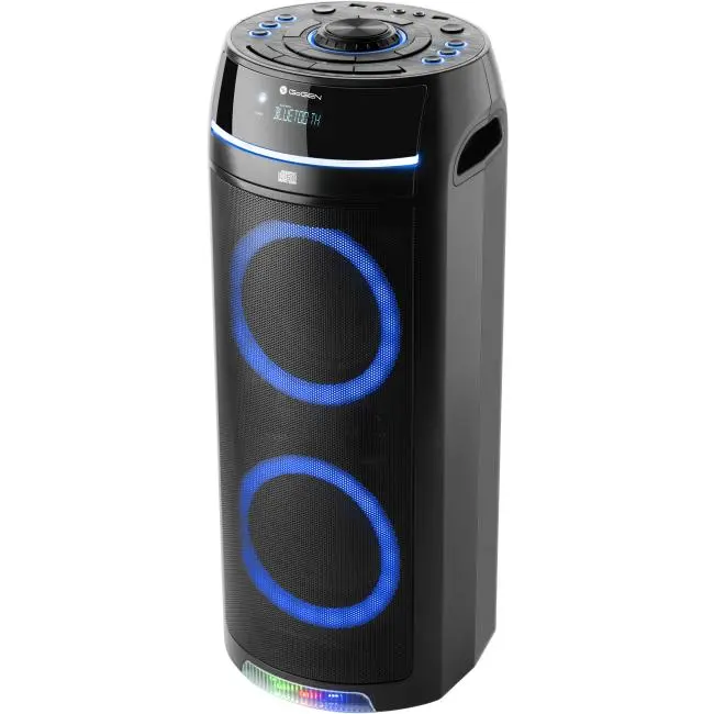 Power Audio GoGEN BPS736CD 90W Bluetooth Radio FM Mikrofon Karaoke Czarny