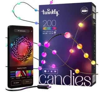 Girlanda LED Twinkly CANDIES 200xLED 12m