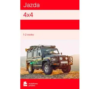 Karta Podarunkowa Jazda 4x4 1-2 osoby [Bon Agencyjny]
