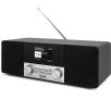 Radioodbiornik TechniSat DigitRadio 4 IR Radio FM DAB+ Internetowe Bluetooth Czarno-srebrny