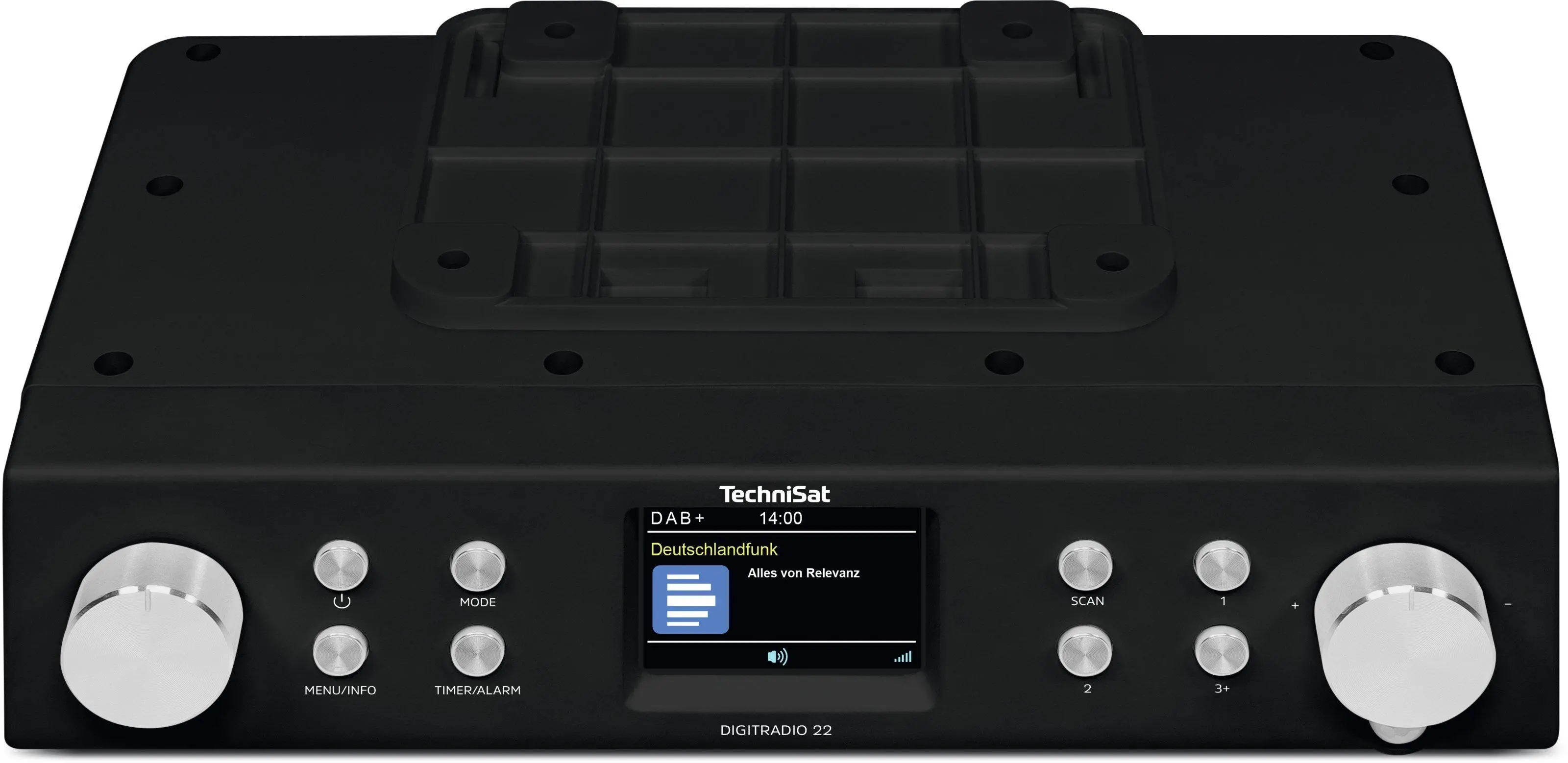 Radioodbiornik TechniSat DigitRadio 22 Radio FM DAB+ Bluetooth Czarny