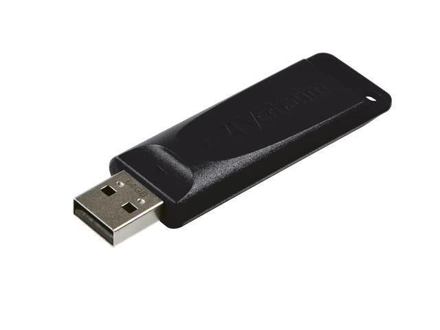 PenDrive Verbatim Slider 64GB USB 2.0 Czarny