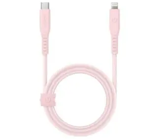 Energea Flow USB-C - Lightning C94 MFI 1,5m 60W 3A PD Fast Charge Różowy