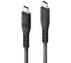 Kabel Energea Flow USB-C - USB-C Digital Display 1.5m 240W 5A PD Fast Charge Czarny