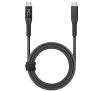 Kabel Energea Flow USB-C - USB-C Digital Display 1.5m 240W 5A PD Fast Charge Czarny