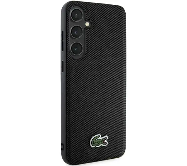 Lacoste LCHMS24MPVCK Hardcase Iconic Petit Pique MagSafe do Samsung Galaxy S24+ Czarny - TRZECI -55%, ALBO 5-TY ZA 1ZŁ