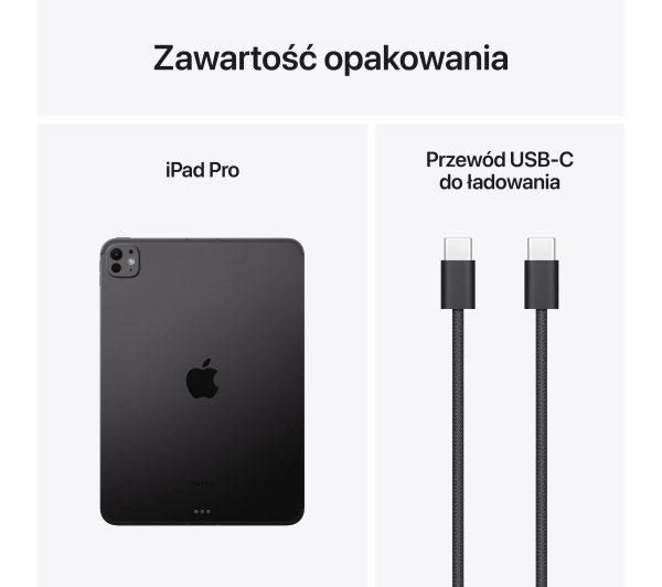 Apple iPad Pro 5 gen 2024 11"16/2TB Wi-Fi Cellular 5G Gwiezdna czerń - Kup na Raty - RRSO 0%