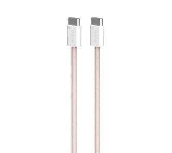 Kabel Puro USB-C do USB-C 60W 1,5m 60W Różowy