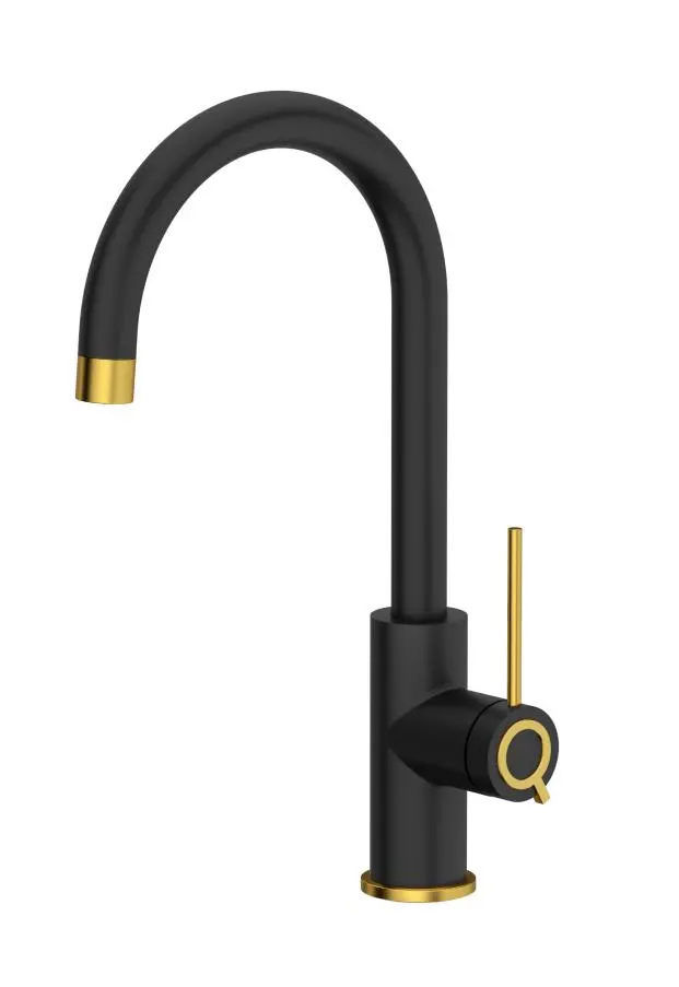 Bateria Quadron Jodie Q Line Slim 3623511BLMDG1 Pure carbon/Złoty Stal szlachetna