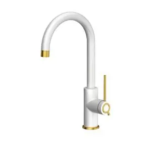 Quadron Jolie Q Line Slim 3623511WHMDG1 Snow white/Złoty Stal szlachetna - TRZECI -55%, ALBO 5-TY ZA 1ZŁ - Kup na Raty - RRSO 0%