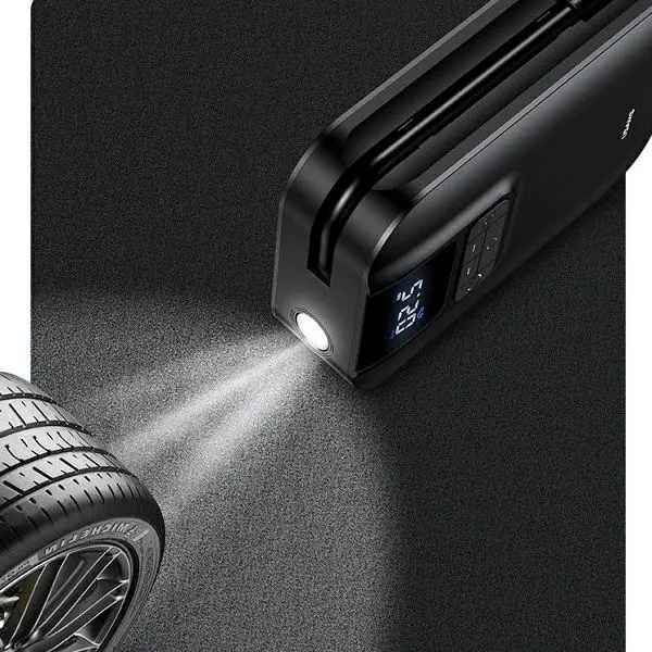 фото Автомобільний компресор (електричний) Usams US-ZB215 Mini Car Air Pump CQBZB21501