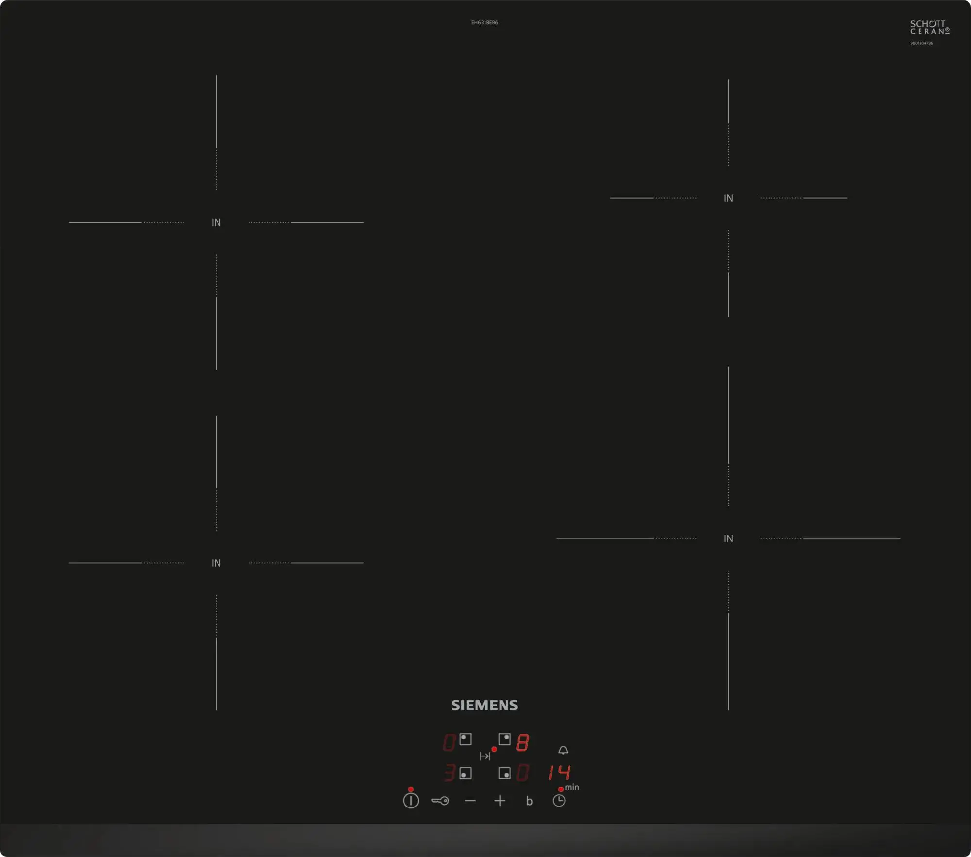Płyta indukcyjna Siemens iQ100 EH631BEB6E 59,2cm