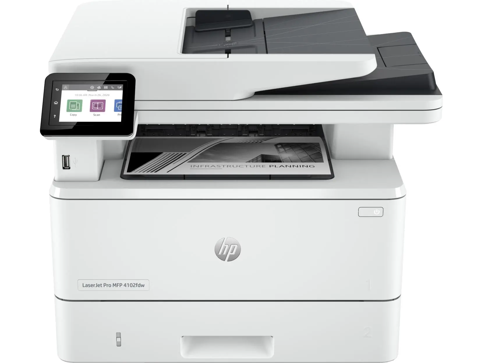 Urządzenie wielofunkcyjne HP LaserJet Pro MFP 4102dw WiFi Biały