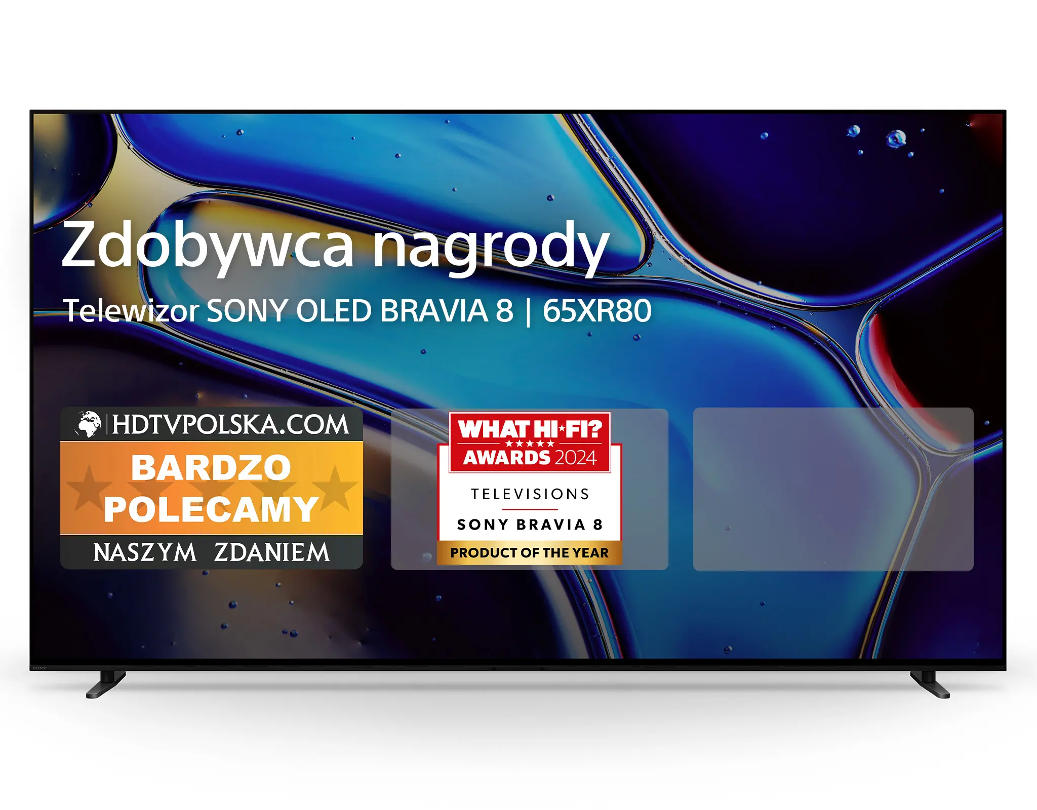Telewizor Sony BRAVIA 8  K-65XR80 65" 4K OLED 120Hz Google TV Dolby Vision Dolby Atmos HDMI 2.1 DVB-T2