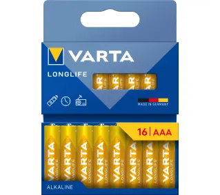 VARTA AAA Longlife 16szt.