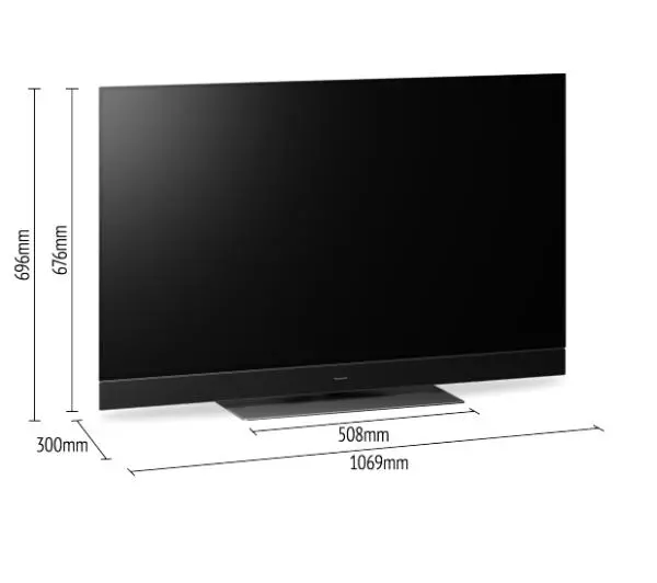 Panasonic TV-48Z90AEG 48" OLED 4K 144Hz Smart TV Funkcje AI Dolby Vision IQ Dolby Atmos HDMI 2.1 DVB-T2