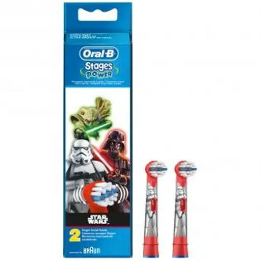 Końcówka do szczoteczki dla dzieci Oral-B Gwiezdne Wojny 2szt.