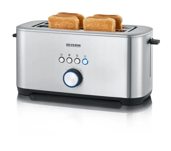 Tostery - Severin AT 2621 Ruszt do bułek Rozmrażanie 1400W