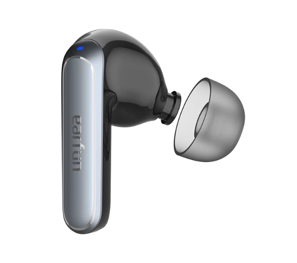 Earfun Air2 Dokanałowe Bluetooth 5.3 Czarny
