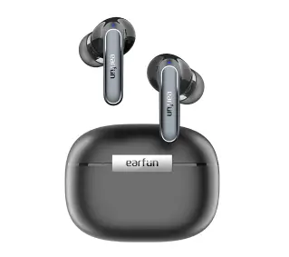 Earfun Air2 Dokanałowe Bluetooth 5.3 Czarny