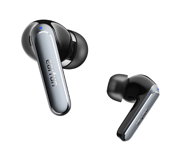 Earfun Air2 Dokanałowe Bluetooth 5.3 Czarny