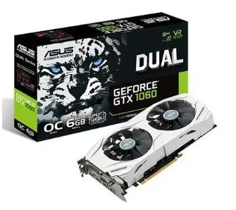 Karta graficzna ASUS GeForce GTX 1060 DUAL 6GB GDDR5 192bit