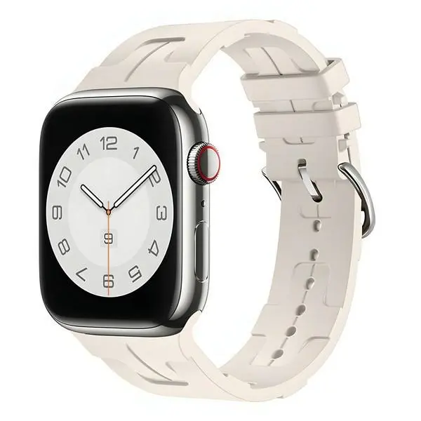 Pasek Beline Silicone Ultra do Apple Watch 38/40/41mm Beżowy