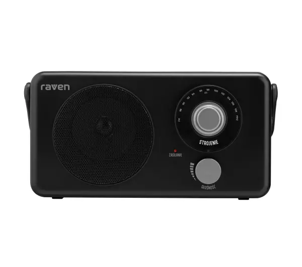 Raven ERADP003 Radio FM Czarny