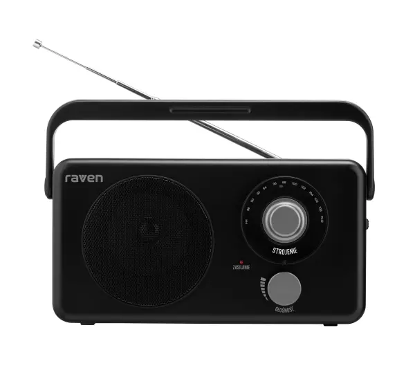 Raven ERADP003 Radio FM Czarny