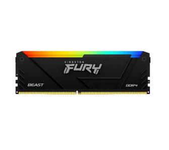 Pamięć RAM Kingston FURY Beast RGB DDR4 16GB 3200 CL16 Czarny