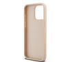 Etui DKNY Hardcase Leather Mono Stripe & Metal Logo iPhone 15 Pro Max Różowy