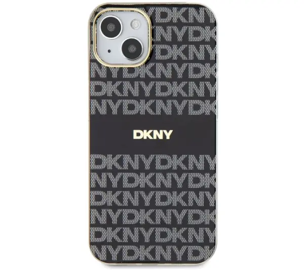 DKNY IML Mono & Stripe MagSafe do  iPhone 15 Plus Różowy