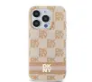 Etui DKNY IML Checkered Mono Pattern & Printed do iPhone 15 Pro Max Różowy