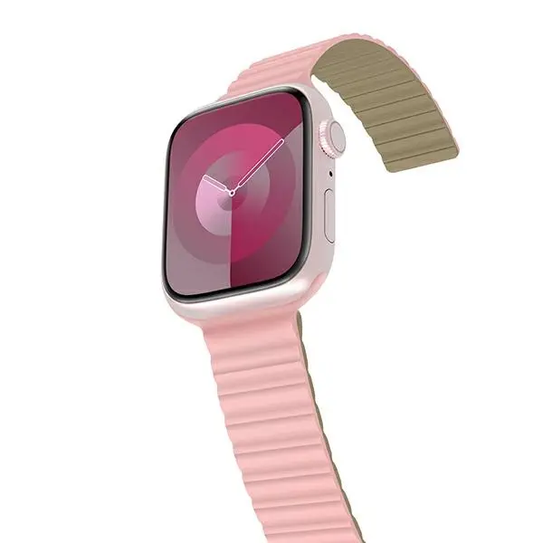 Pasek Araree Silicone Link do Apple Watch 38/40/41mm Różowo-zielony