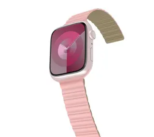 Araree Silicone Link do Apple Watch 38/40/41mm Różowo-zielony