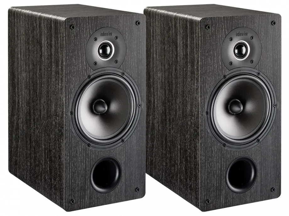 фото Акустика для домашнього кінотеатру Yamaha R-S202D + Indiana Line Nota Tesi 261 N Black Oak