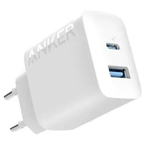 Ładowarka sieciowa Anker 312 20W 1xUSB-A 1xUSB-C Biały