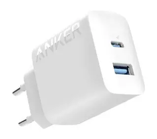Anker 312 20W 1xUSB-A 1xUSB-C Biały